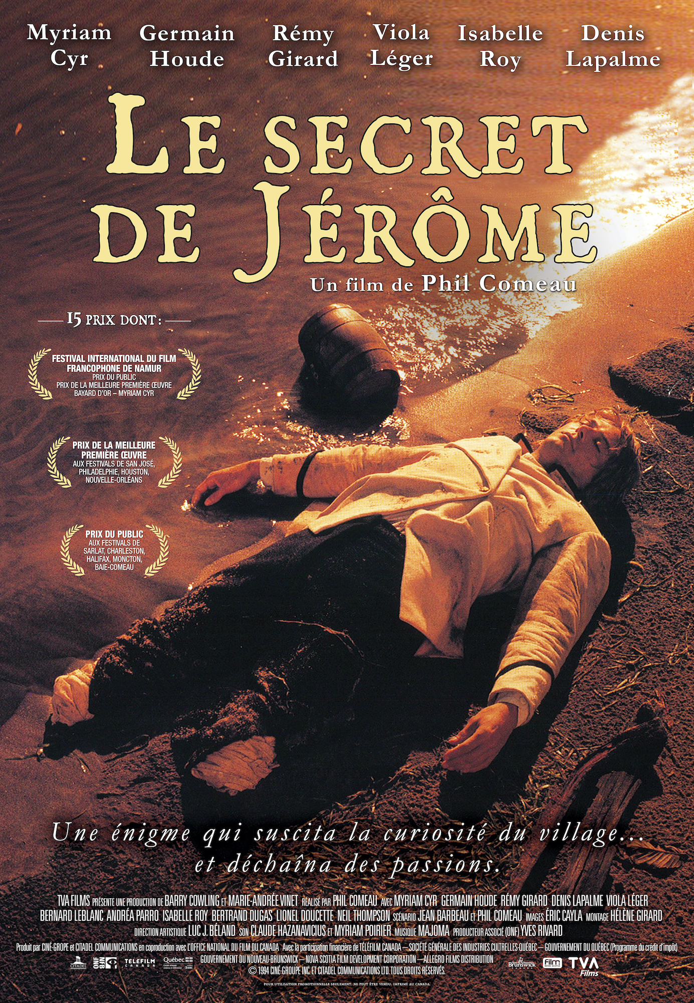 Affiche film Le secret de Jérôme